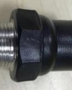 Coupler 25mmx3/4"m,hot melted, for PE pipe